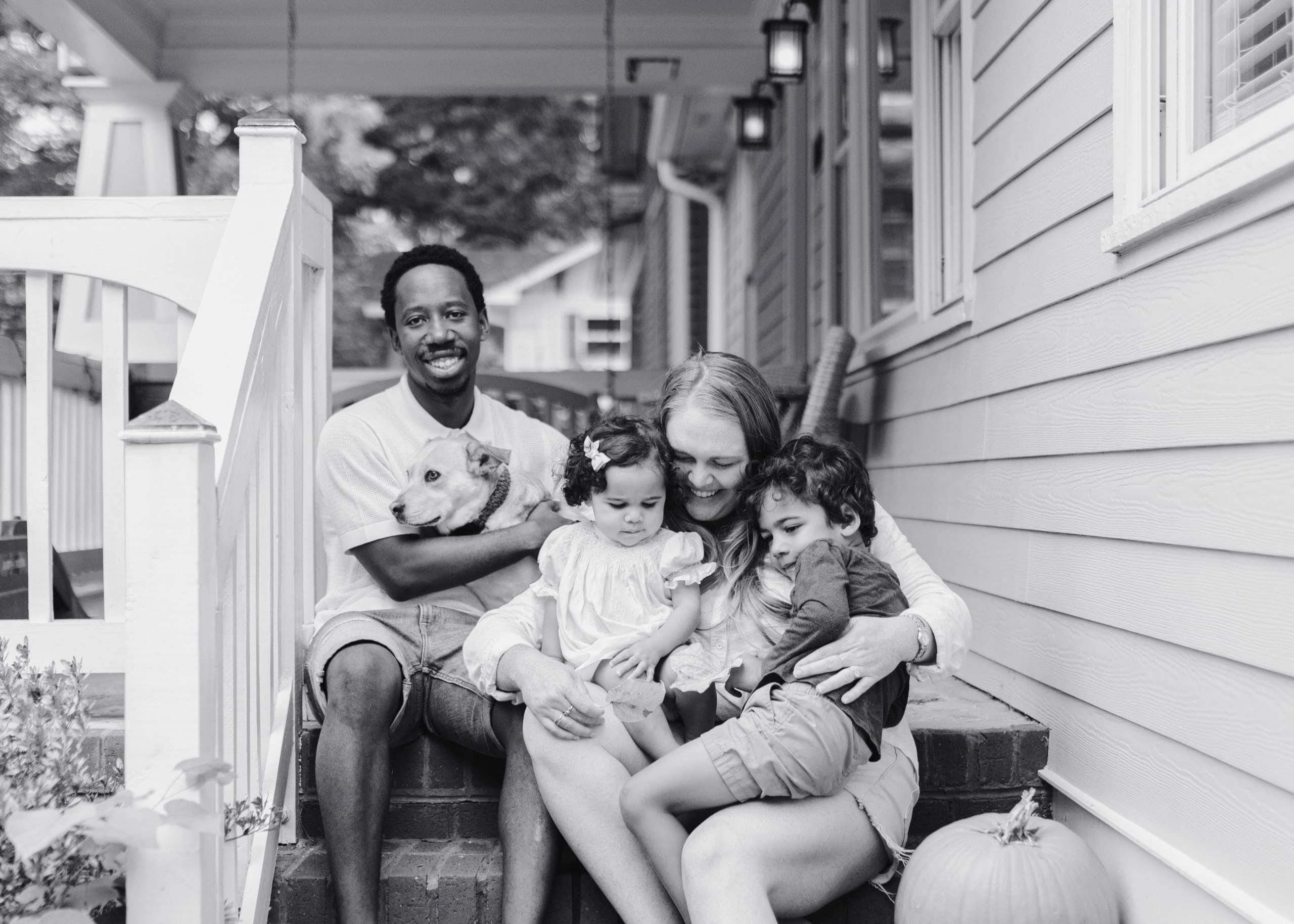Abby with family in Atlanta